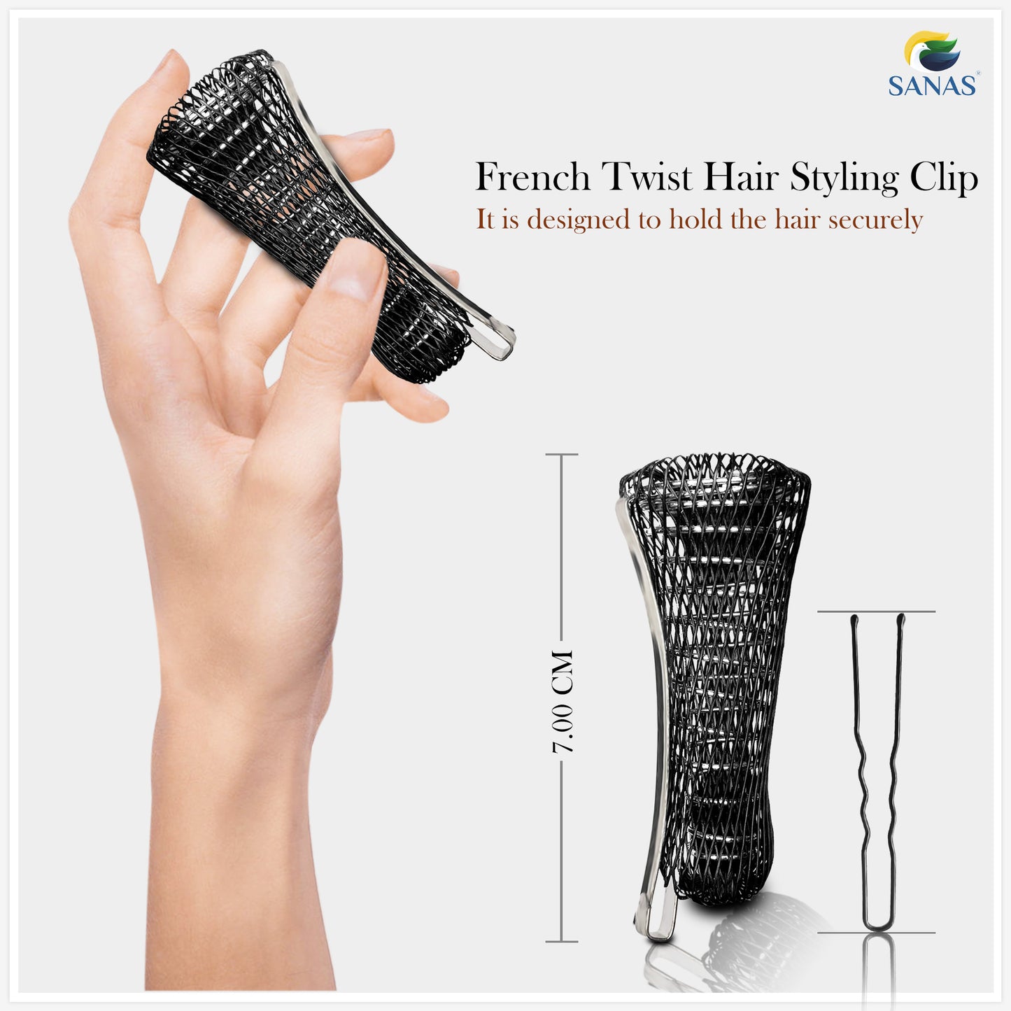 French Twist Hair Styling Clip