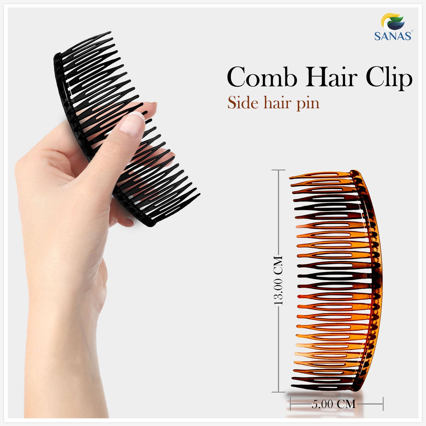 Comb Clip Side Hair Pin