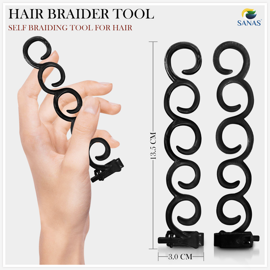 Sanas Spider Hair Braider Hair Styling Tool - 2Pcs