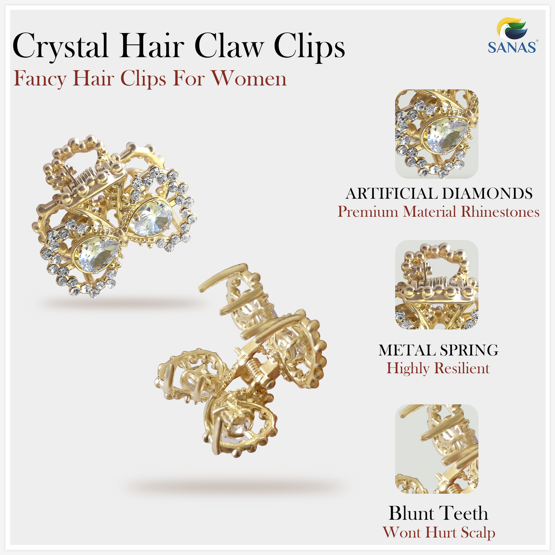 Butterfly Hair Clip For Women