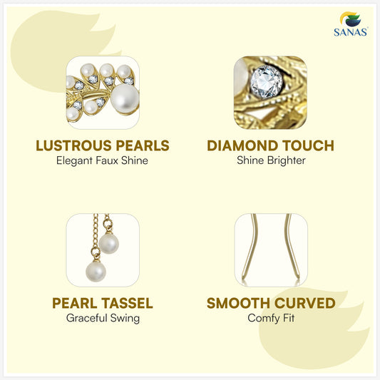 Sanas Hair Pins For Styling Juda Pin Bun Accessories For Girls & Women 1Pc