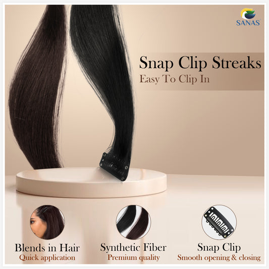 Multicolor Blonde & Brown Hair Streaks