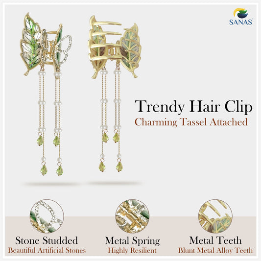 Resin Butterfly Hair Clip