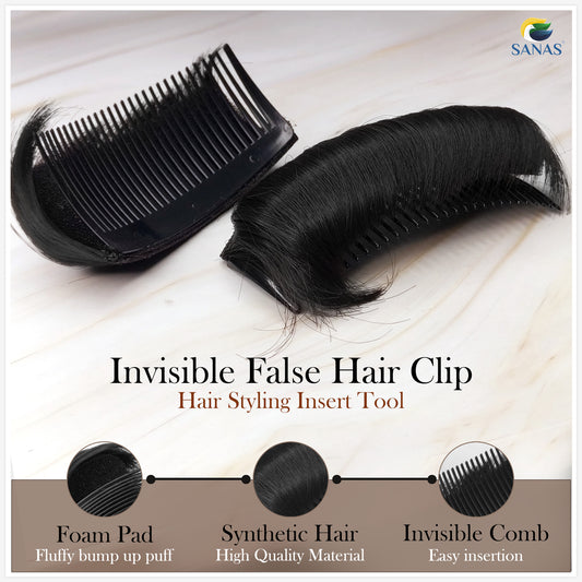 Bump Up Insert Hair Clip