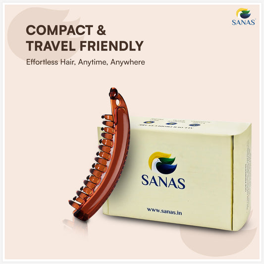 Sanas banana hair clips – lightweight women’s hair accessories