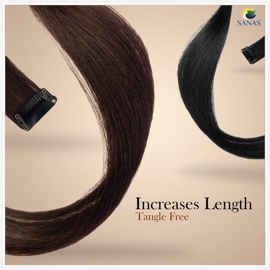 Multicolor Blonde & Brown Hair Streaks