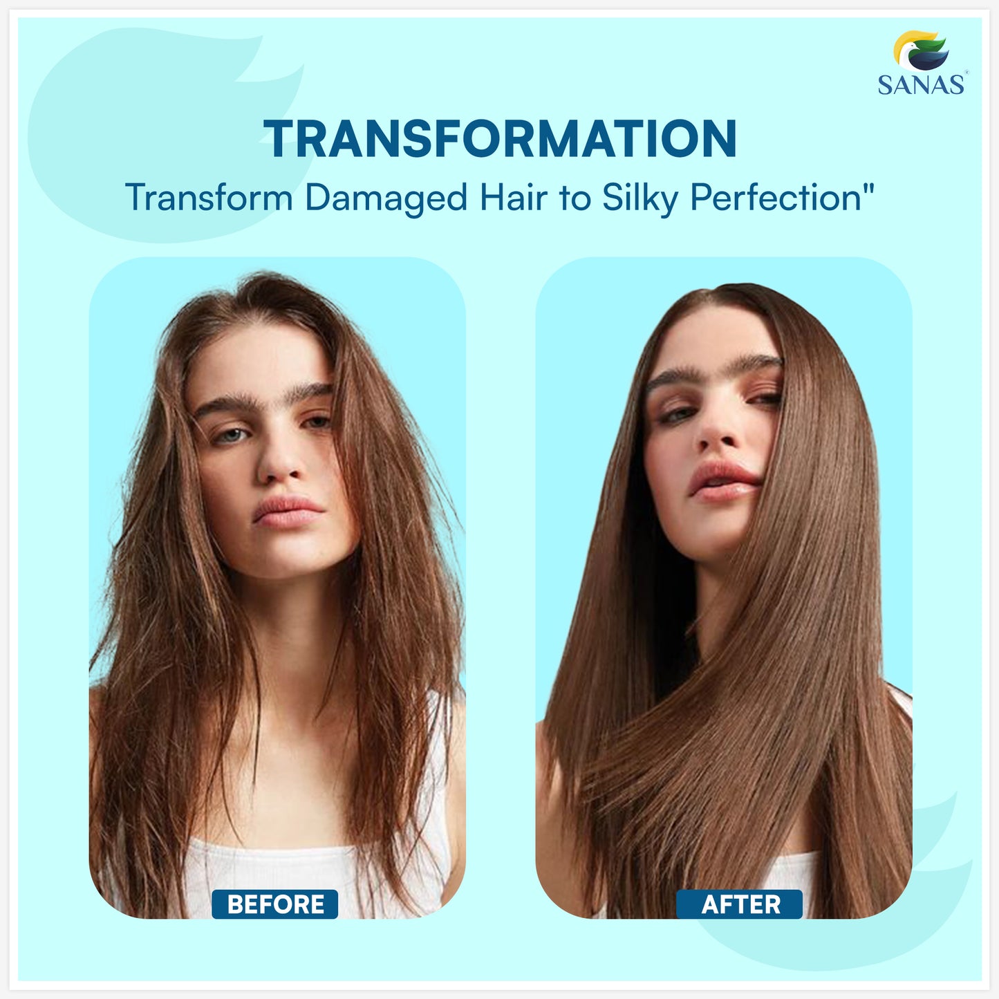 Sanas Fine Teeth Lice Removal Hair Comb - 3Pcs