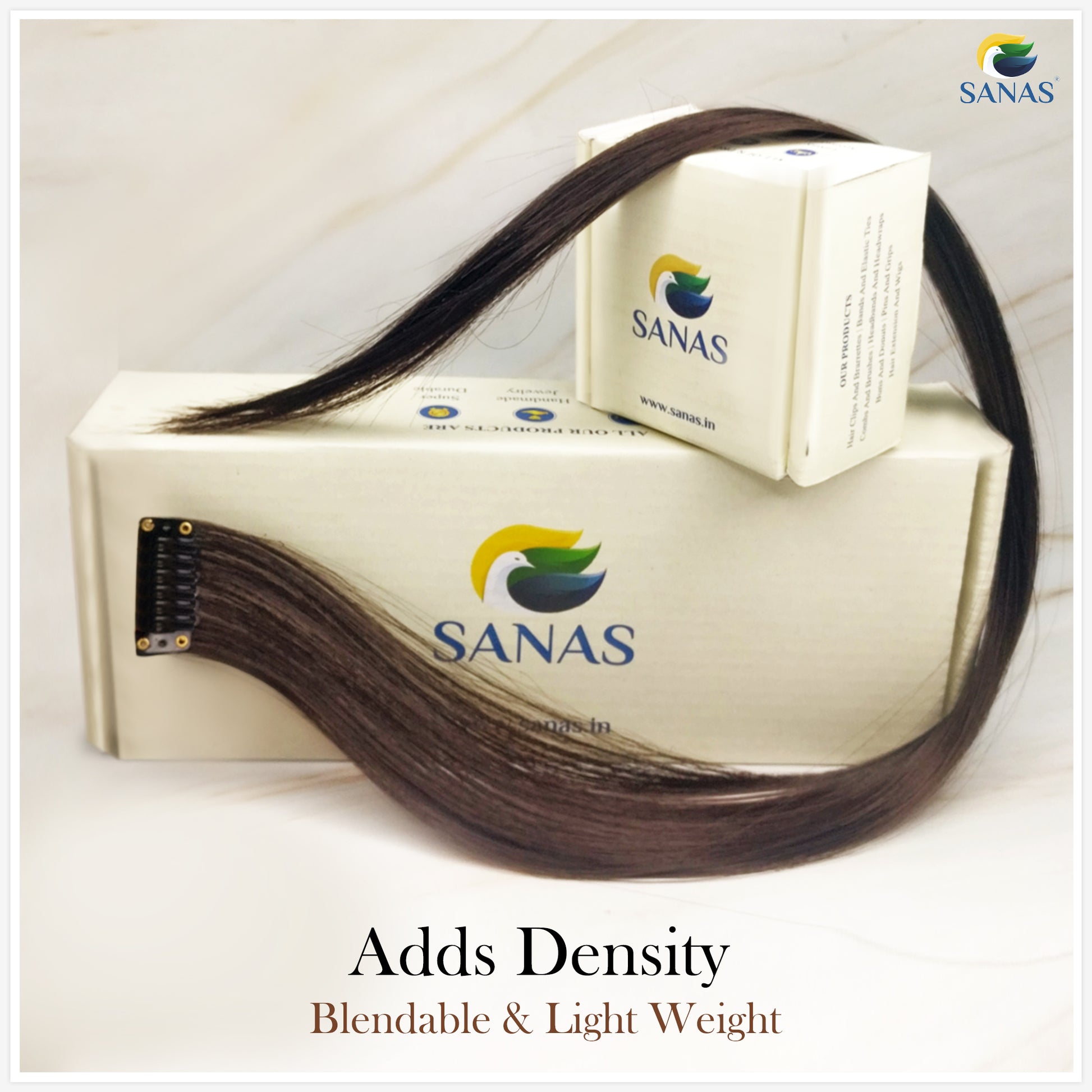 Multicolor Blonde & Brown Hair Streaks