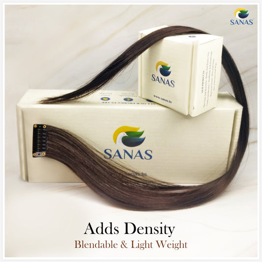 Multicolor Blonde & Brown Hair Streaks