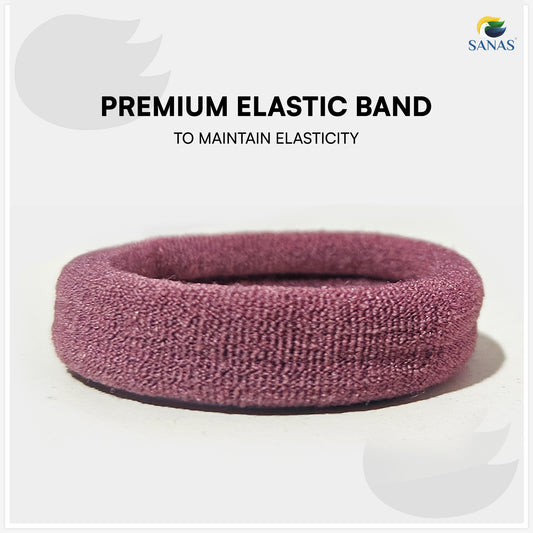 Sanas (60Pcs) Hair Rubber Band For Girls Black Rubber Band For Hair Ties For Women Stylish Useful Gifts For Woman Rubber Bands For Hair Accessories For Women Stylish Hair Tie (Multicolours) (60Pcs)