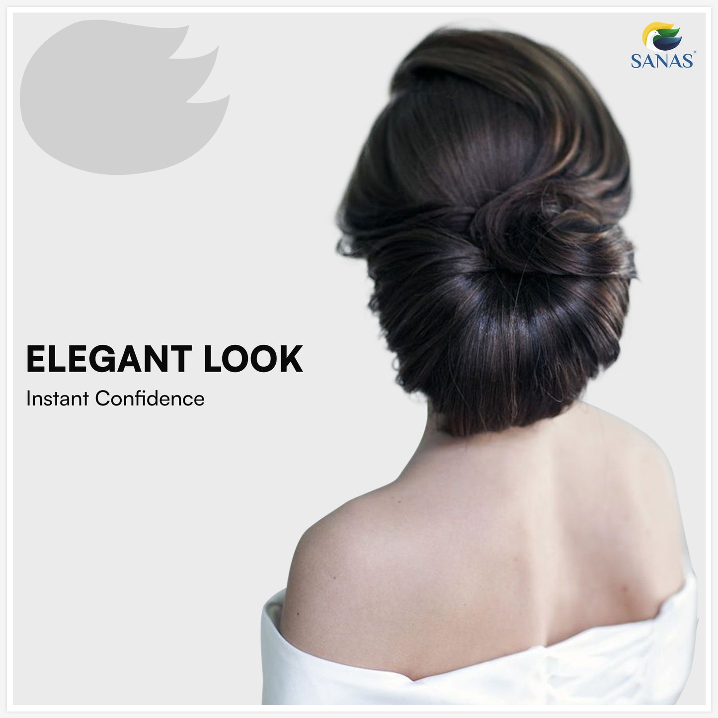 SANAS (2 Pcs) Donut Bun Hair Maker Hair Accessories for Women (2 Pcs)