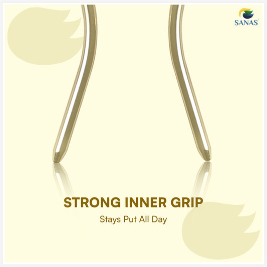 Sanas Hair Pins For Styling Juda Pin Bun Accessories For Girls & Women 1Pc