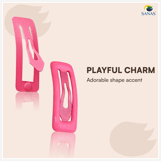 Sanas (36Pcs) Small Tic Tac Hair Clips For Women Stylish Trendy Tic Tac Clip For Girls Hair Accessories For Kids Girls Return Gifts Baby Hair Clips For Girls Baby Clips For Kids (Mixed Colors) (36Pcs)