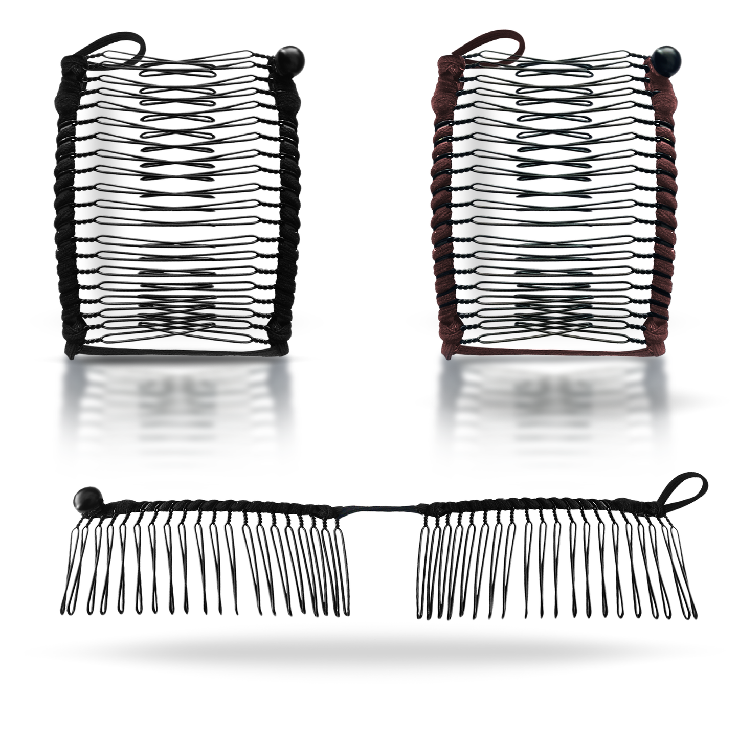 Sanas French Twist Hair Clip Comb For Women - 2Pcs