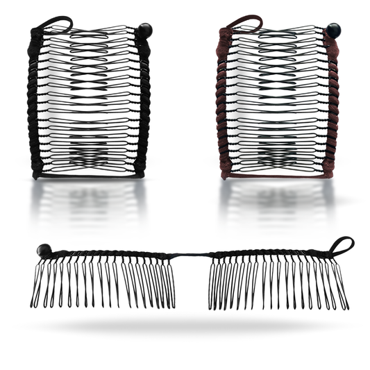 Sanas French Twist Hair Clip Comb For Women - 2Pcs