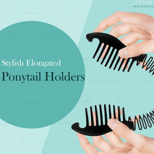 Sanas Flexible Clincher Hair Clip for Women - 3Pcs