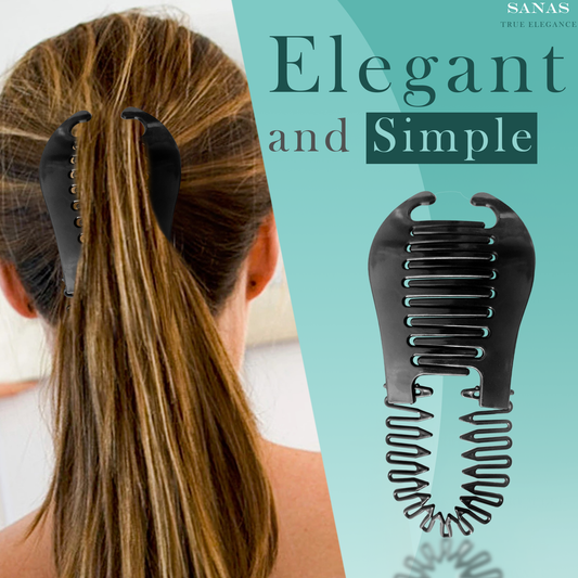 Sanas Flexible Clincher Hair Clip for Women - 3Pcs