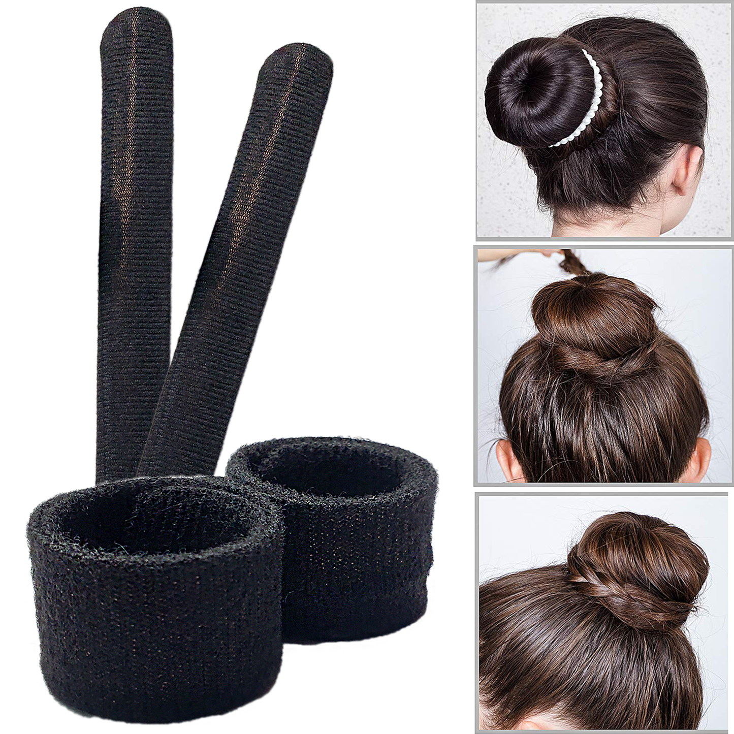 Sanas French Twist Hair Wrap Snap Disk - 1Pc