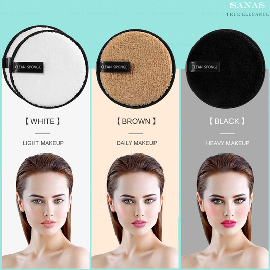 Sanas Makeup Remover Pads - 10Pcs