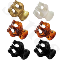 Sanas Acrylic Glossy Small Claw for Women - 6Pcs