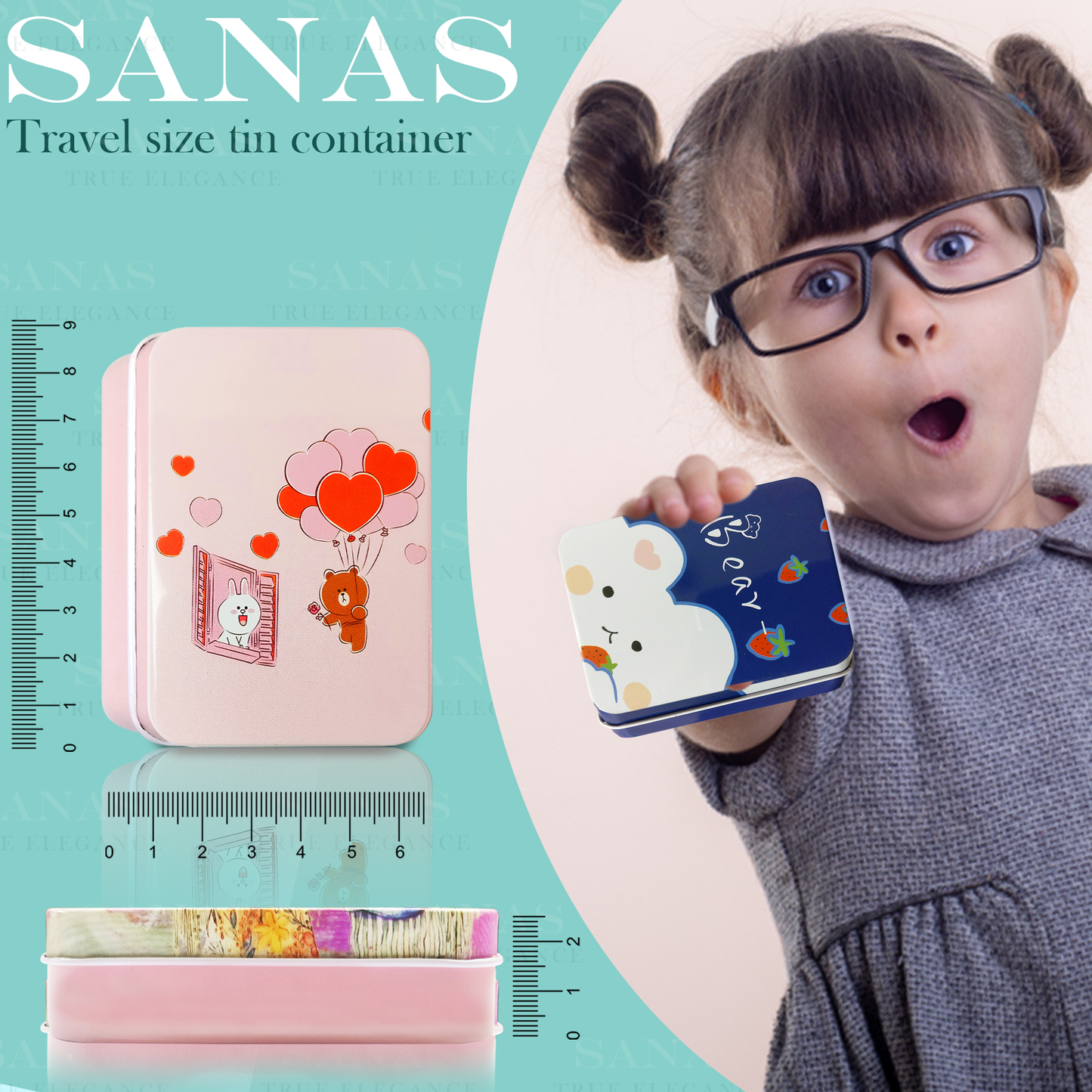 Sanas Small Box For Storage Unicorn Gift Box For Kids - 6Pc