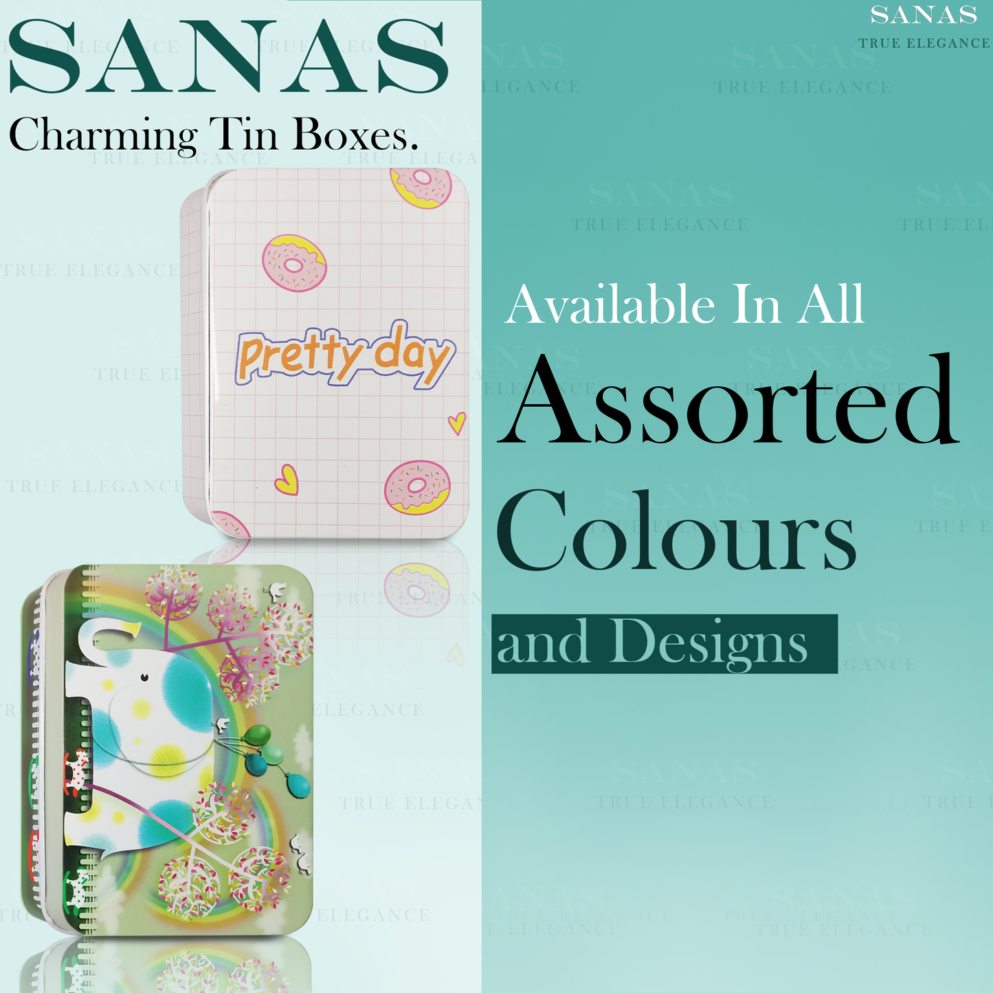 Sanas Small Box For Storage Unicorn Gift Box For Kids - 6Pc