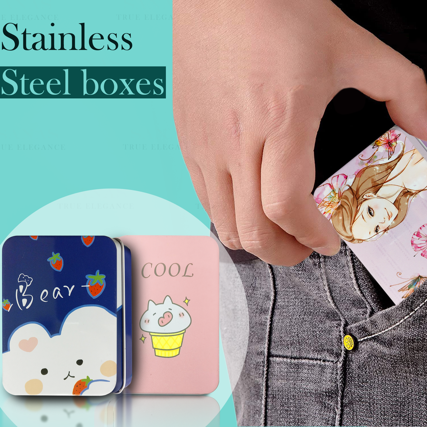 Sanas Small Box For Storage Unicorn Gift Box For Kids - 6Pc