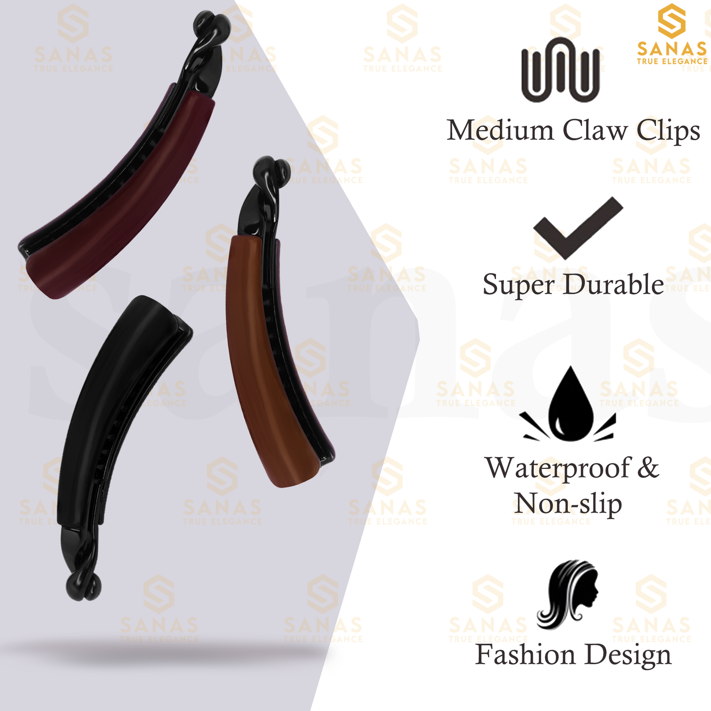 Large Banana Clutcher