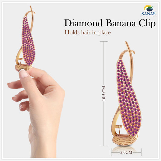 Diamond Metal Hair Clips