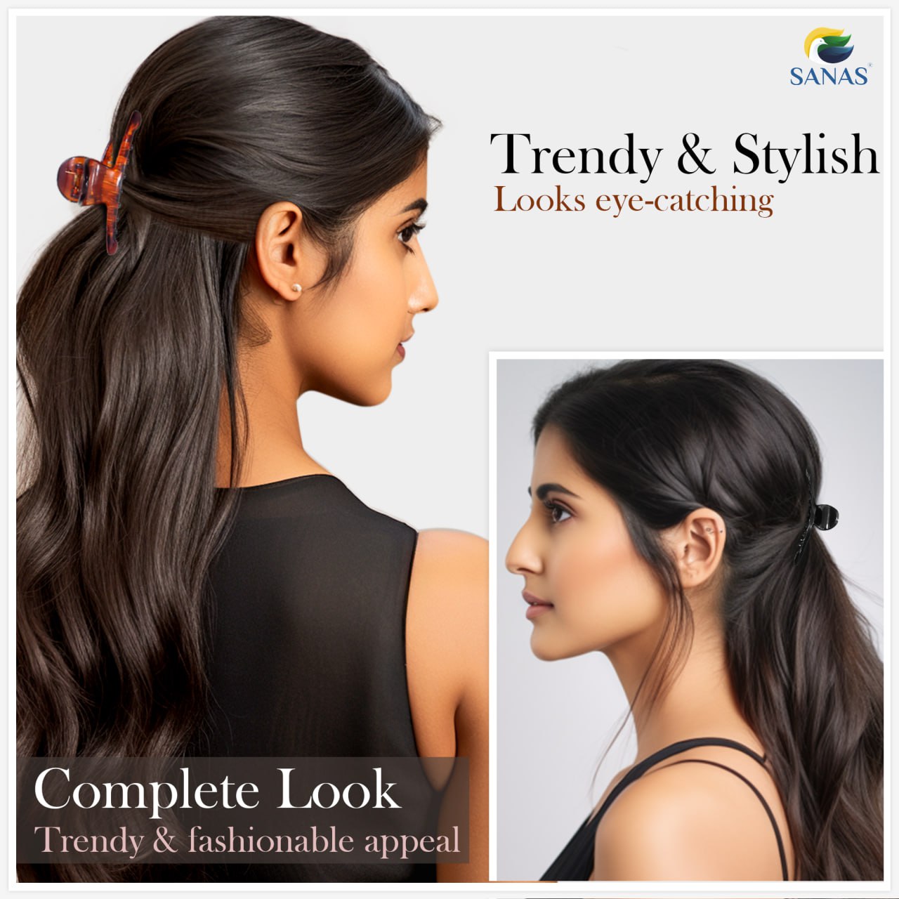 Multicolor Butterfly Hair Clips For Women