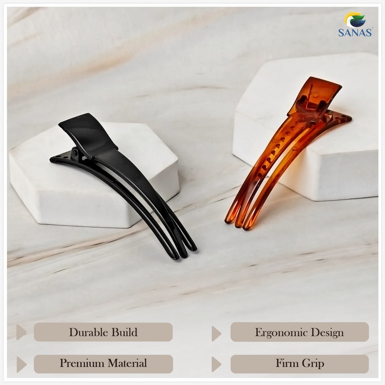 Claw Banana Hair Clips