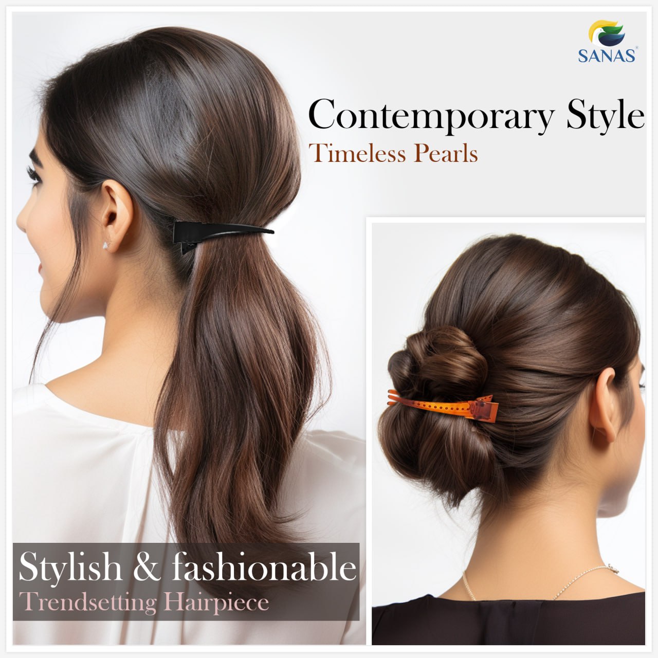 Claw Banana Hair Clips