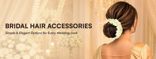 Bridal hair accessories for elegant wedding buns