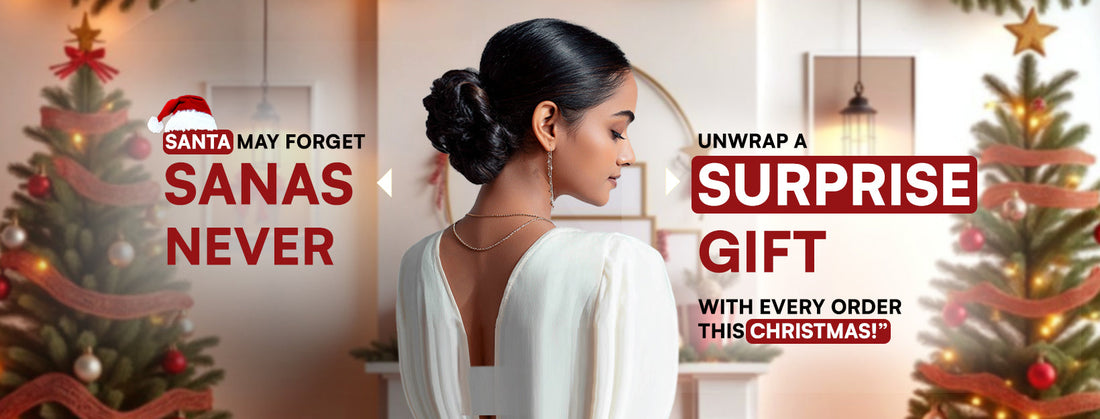 Christmas Hairstyles That Spark Joy: How SANAS Hair Accessories Bring Festive Magic to Your Holiday Look