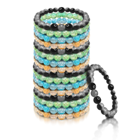 SANAS handcrafted glass bead bracelets for women
