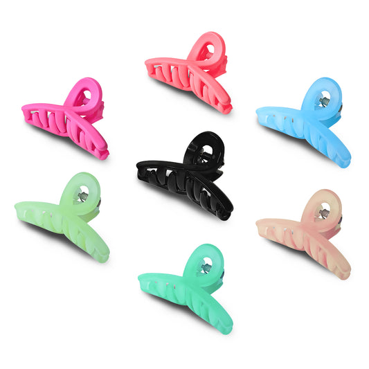 Sanas Matte Small Hair Clip Pack Of 7