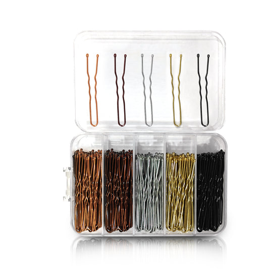 SANAS multicolor bobby pins and u pins for women hairstyles