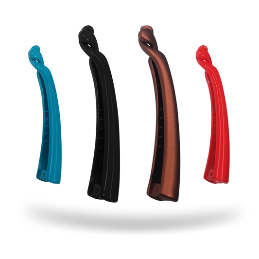 SANAS banana hair claw clips for women and girls