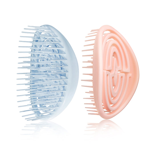 Sanas  Oval Shape Shampoo Brushes Pack of 2