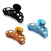 SANAS (3 Pcs) Six Ring Large Hair Clips Hair Accessories for Women (3 Pcs)