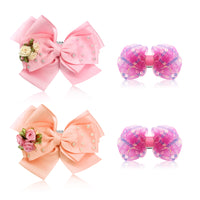 SANAS Baby Girl Bow Hair Clips Hair Accessories for Women