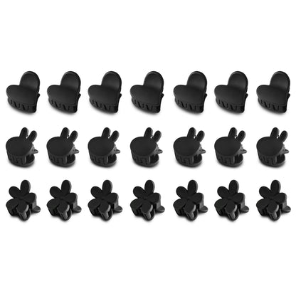 SANAS (21 Pcs) Heart Flower Bunny Hair Clip Set Cute Kids Hair Accessories for Girls (21 Pcs)