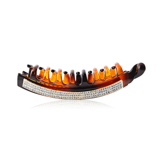 Sanas Rhinestone Banana Hair Clip For Women 1Pc