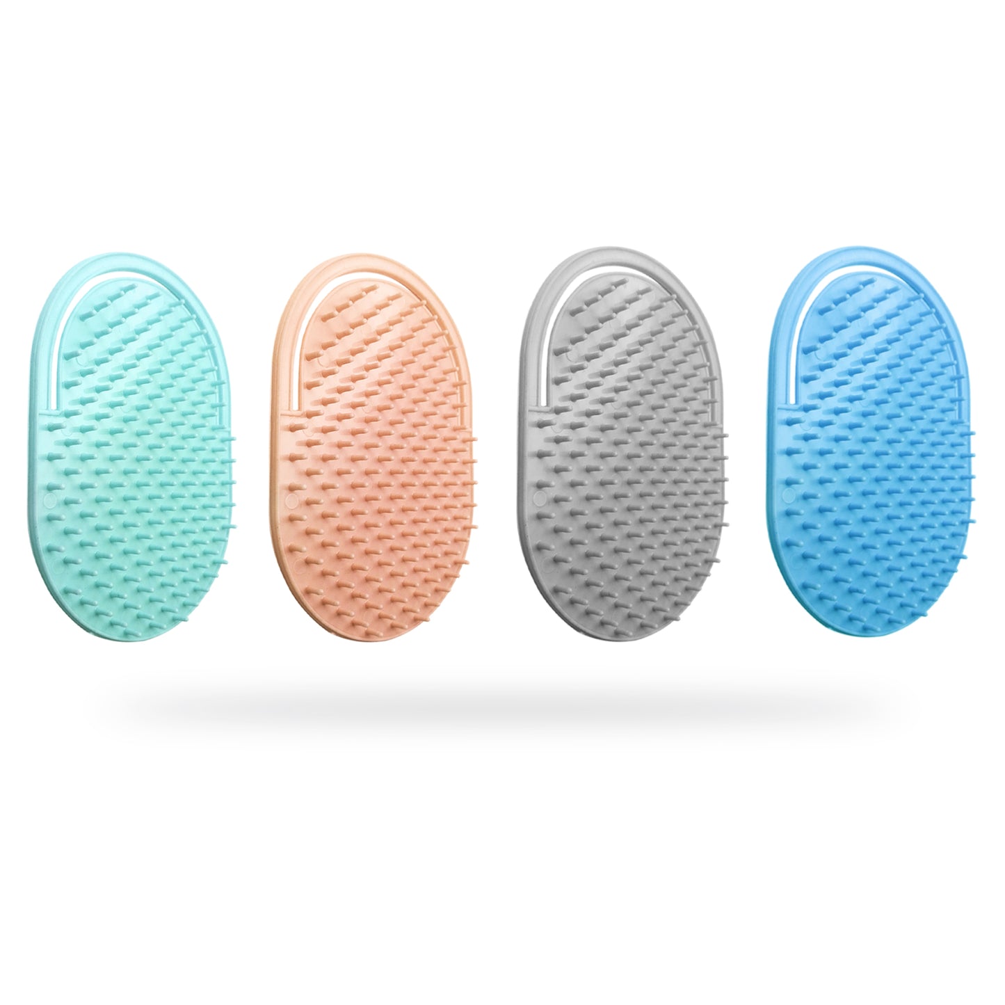 Sanas Soft Rubber Teeth Pocket Comb - 3Pcs