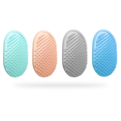 Sanas Soft Rubber Teeth Pocket Comb - 3Pcs