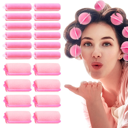 Sanas Foam Hair Rollers - 20Pcs