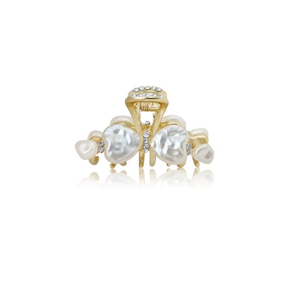 Sanas White Shell Stone Claw For Women 1 Pc
