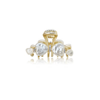 Sanas White Shell Stone Claw For Women 1 Pc