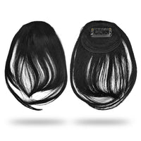 Sanas Black Clip In Bangs - 1Pc