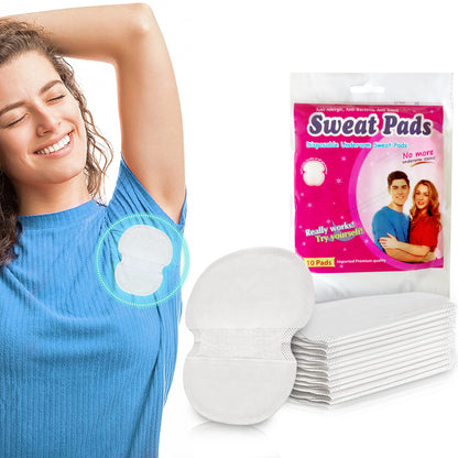 Sanas Disposable Sweat Pads For Underarms - 10Pcs